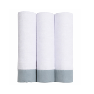 Fralda Com Faixa Papi Baby Cores 60 Cm X 58 Cm - Contém 03 Unidades