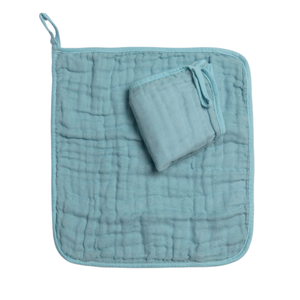 Paninho De Boca Soft Premium Com Prendedor De Chupeta Papi Baby Cores 35 Cm X 30 Cm - Contem 02 Unidades