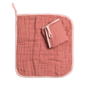 Paninho De Boca Soft Premium Com Prendedor De Chupeta Papi Baby Cores 35 Cm X 30 Cm - Contem 02 Unidades