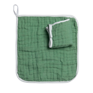Paninho De Boca Soft Premium Com Prendedor De Chupeta Papi Baby Cores 35 Cm X 30 Cm - Contem 02 Unidades