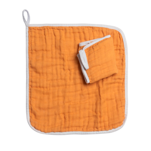 Paninho De Boca Soft Premium Com Prendedor De Chupeta Papi Baby Cores 35 Cm X 30 Cm - Contem 02 Unidades