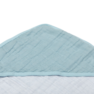 Toalha De Banho Soft Premium Com Capuz De Canto Papi Baby Cores 80 Cm X 70 Cm - Contém 01 Unidade
