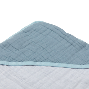 Toalha De Banho Soft Premium Com Capuz De Canto Papi Baby Cores 80 Cm X 70 Cm - Contém 01 Unidade