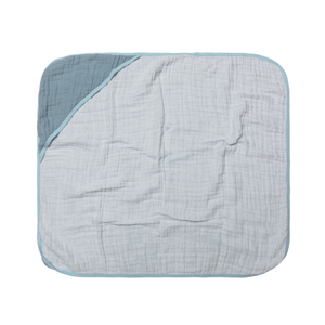Toalha De Banho Soft Premium Com Capuz De Canto Papi Baby Cores 80 Cm X 70 Cm - Contém 01 Unidade