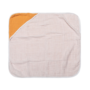 Toalha De Banho Soft Premium Com Capuz De Canto Papi Baby Cores 80 Cm X 70 Cm - Contém 01 Unidade