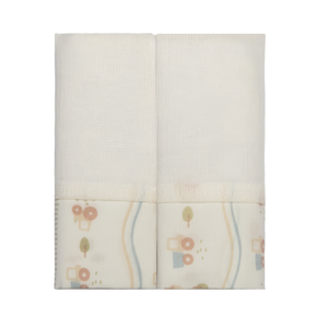 Paninho De Boca  Papi Encantos  34 Cm X 30 Cm - Contém 02 Unidades