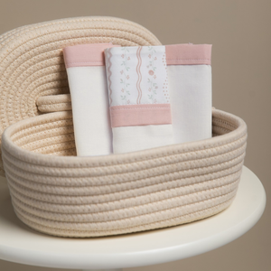 Paninho De Boca Papi Encantos 30 Cm X 30 Cm - Contém 03 Unidades