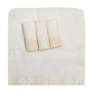 Paninho De Boca Papi Encantos 34 Cm X 30 Cm -  Contém 04 Unidades