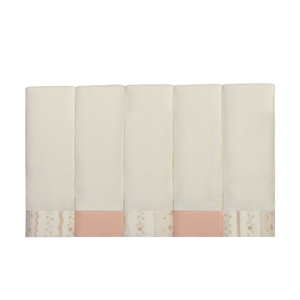 Fralda Com Bainha Papi Encantos  72 Cm X 70 Cm - Contém 05 Unidades