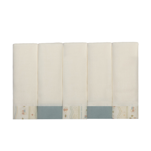 Fralda Com Bainha Papi Encantos  72 Cm X 70 Cm - Contém 05 Unidades