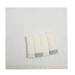 Fralda Com Bainha Papi Encantos  72 Cm X 70 Cm - Contém 05 Unidades
