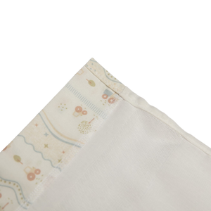 Fralda Com Bainha Papi Encantos  72 Cm X 70 Cm - Contém 05 Unidades