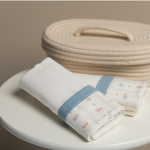 Fralda Com Bainha Papi Encantos 70 Cm X 68 Cm - Contém 02 Unidades