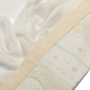 Fralda Com Bainha Papi Encantos 70 Cm X 68 Cm - Contém 02 Unidades