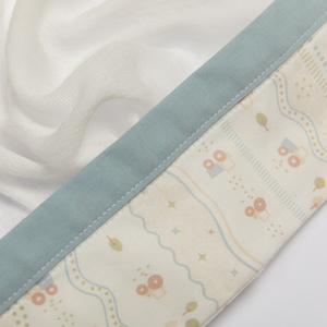 Fralda Com Bainha Papi Encantos 70 Cm X 68 Cm - Contém 03 Unidades