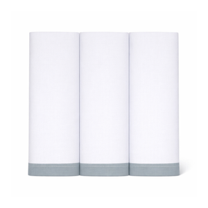 Cueiro Manta Com Faixa Papi Baby Cores 80 Cm X 80 Cm - Contem 03 Unidades