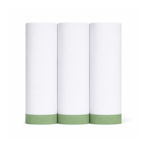 Cueiro Manta Com Faixa Papi Baby Cores 80 Cm X 80 Cm - Contem 03 Unidades