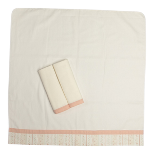 Cueiro Manta Com Faixa Papi Encantos 80 Cm X 80 Cm - Contem 03 Unidades
