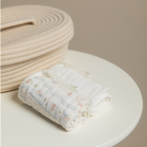 Paninho De Boca Soft Com Prendedor De Chupeta Papi Encantos  40 Cm X 23 Cm - Contém 02 Unidades