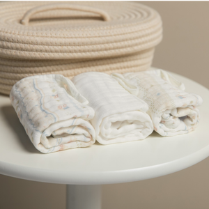 Paninho De Boca Soft Com Prendedor De Chupeta  40 Cm X 23 Cm - Contém 03 Unidades