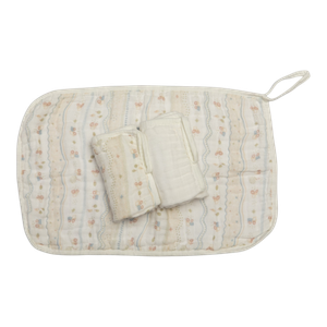 Paninho De Boca Soft Com Prendedor De Chupeta  40 Cm X 23 Cm - Contém 03 Unidades