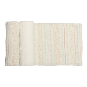 Cueiro Swaddle Soft Com Bainha Papi Encantos  85 Cm X 75 Cm - Contém 03 Unidades