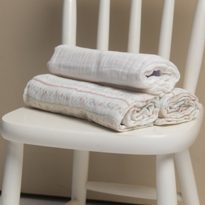 Cueiro Swaddle Soft Com Bainha Papi Encantos  85 Cm X 75 Cm - Contém 03 Unidades