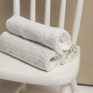 Cueiro Swaddle Soft Com Bainha Papi Encantos  85 Cm X 75 Cm - Contém 03 Unidades