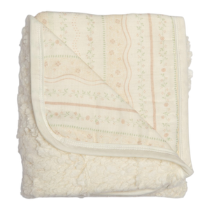 Cobertor De Sherpa Com Soft Estampado Papi Encantos 100 Cm X 80 Cm - Contem 01 Unidade