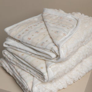 Cobertor De Sherpa Com Soft Estampado Papi Encantos 100 Cm X 80 Cm - Contem 01 Unidade