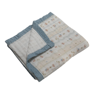Manta Soft Estampada Papi Encantos 90 Cm X 75 Cm - Contém 01 Unidade