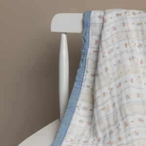 Manta Soft Estampada Papi Encantos 90 Cm X 75 Cm - Contém 01 Unidade