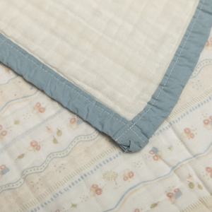 Manta Soft Estampada Papi Encantos 90 Cm X 75 Cm - Contém 01 Unidade