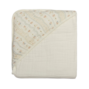 Toalha De Banho Soft Com Capuz De Canto Papi Encantos  80 Cm X 80 Cm - Contem 01 Unidade