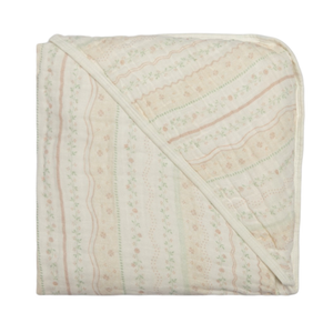 Toalha De Banho Soft Estampada Com Capuz De Canto Papi Encantos  80 Cm X 80 Cm - Contem 01 Unidade