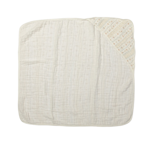 Toalha De Banho Soft Estampada Com Capuz De Canto Papi Encantos  80 Cm X 80 Cm - Contem 01 Unidade