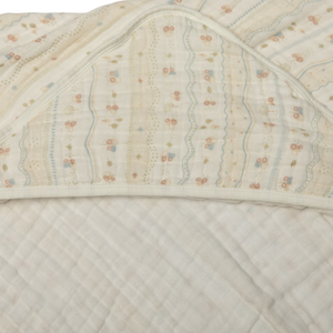 Toalha De Banho Soft Estampada Com Capuz De Canto Papi Encantos  80 Cm X 80 Cm - Contem 01 Unidade