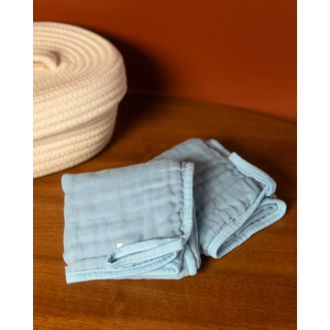 Paninho De Boca Soft Premium Com Prendedor De Chupeta Papi Baby Cores 35 Cm X 30 Cm - Contem 02 Unidades