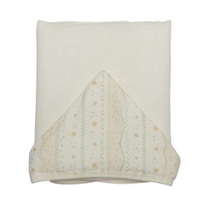 Toalha De Fralda 1 Camada Soft Com Capuz Estampado Papi Encantos  1,10 M X 85 Cm - Contém 01 Unidade