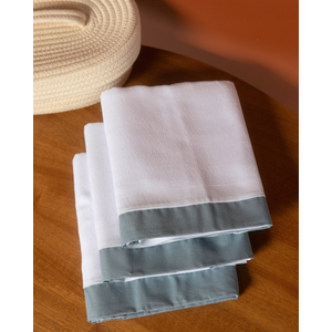 Fralda Com Faixa Papi Baby Cores 60 Cm X 58 Cm - Contém 03 Unidades
