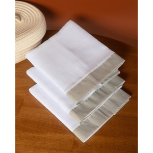 Fralda Com Faixa Papi Baby Cores 60 Cm X 58 Cm - Contém 03 Unidades