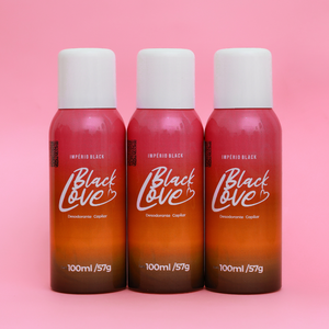 Desodorante Capilar Black Love - Be Black 57g