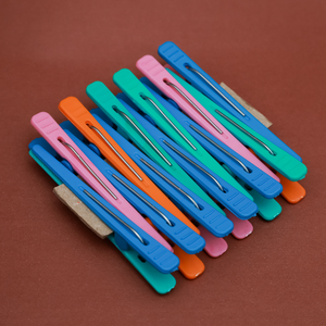 Clips Bicolor Cores (pacote C/12)