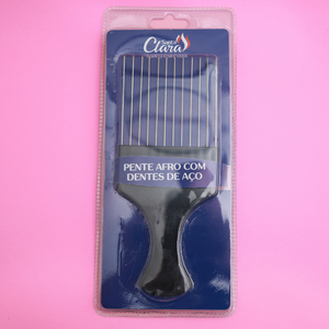 Pente Afro C/ Dentes Aço