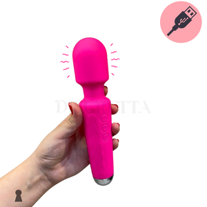Vibrador Super Varinha Mágica 20 Modos de Vibrações