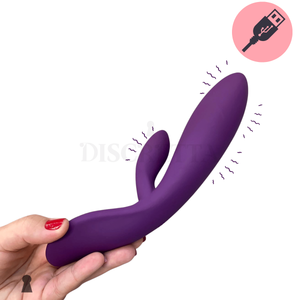 Vibrador Ponto G Modo Receptor de Voz com Estimulador