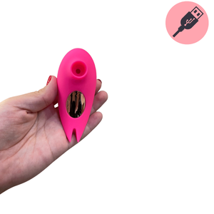 Vibrador Sugador de Clitóris Recarregável