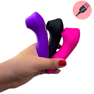 Vibrador Sugador Estimulador de Clitóris com 10 Níveis de Velocidade