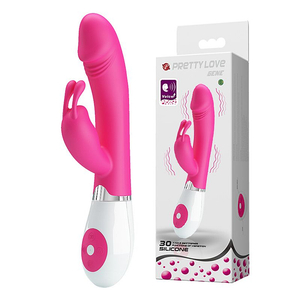 Vibrador de Ponto G e Clitóris Rabbit Controle por Voz