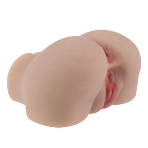 Masturbador Masculino Realista Bunda Vagina Dois Orificios 1kg